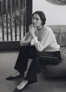 Anna trui - wool white via Brand Mission