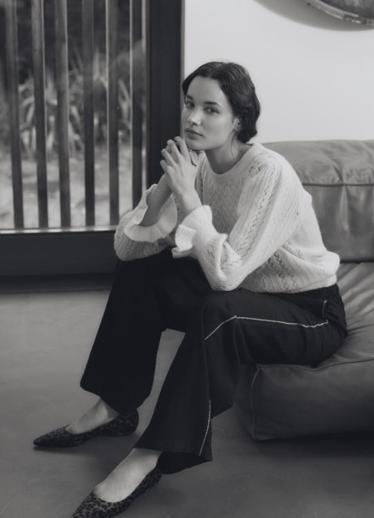 Anna trui - wool white from Brand Mission