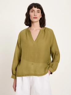 Blouse met driekwart mouw - cypres via Brand Mission