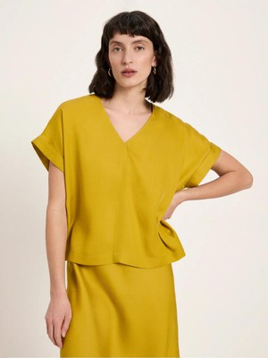 Top tencel - dark kiwi from Brand Mission