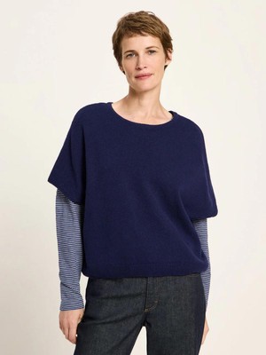 Pullunder top - purple blue melange from Brand Mission