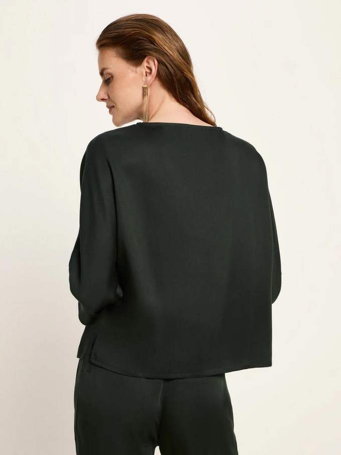 Top 3/4 mouw tencel - forest from Brand Mission