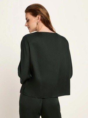 Top 3/4 mouw tencel - forest from Brand Mission