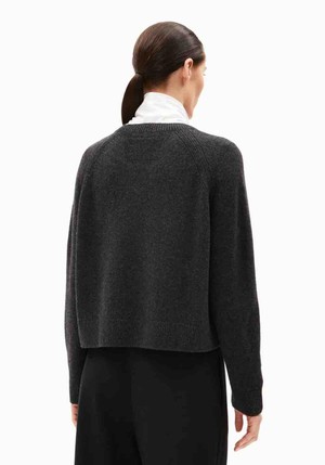 Diliriaa Reglana trui - steel melange from Brand Mission
