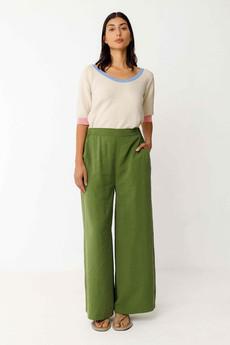 Klodin broek - dark green via Brand Mission