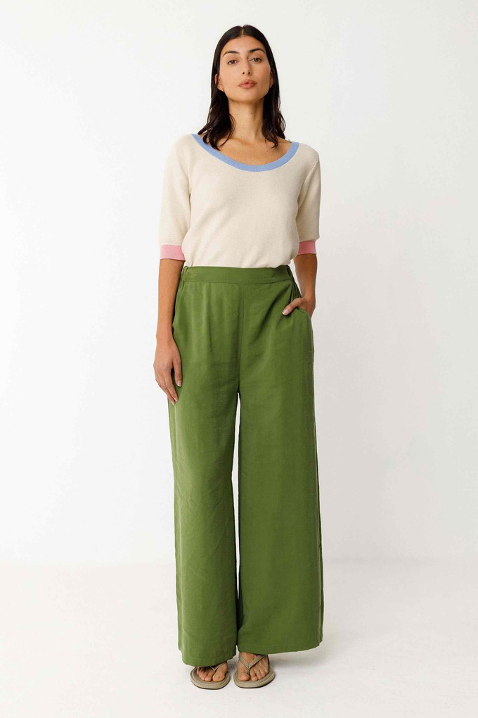 Klodin broek - dark green from Brand Mission