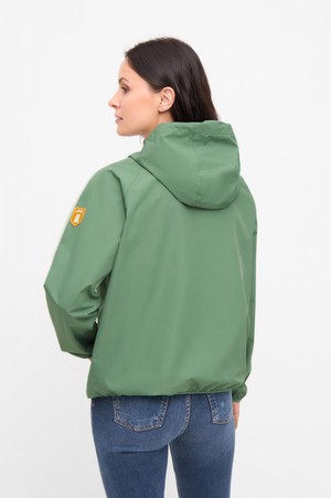 Packby regenjas - hedge green from Brand Mission