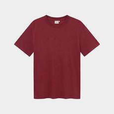 T-shirt gustavsberg hemp - tibetan red via Brand Mission