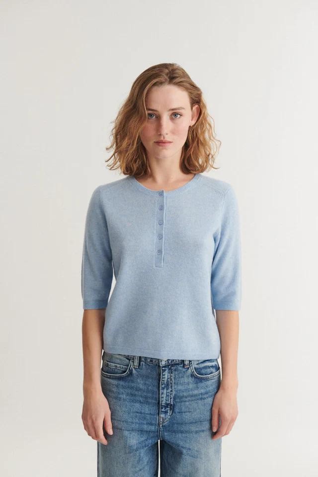 Selem top - light blue from Brand Mission
