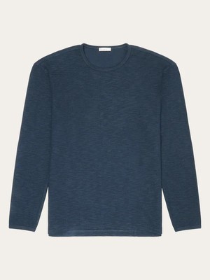 Structured slub sweater - total eclipse from Brand Mission
