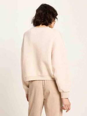 Love statement sweatshirt - creme melange from Brand Mission