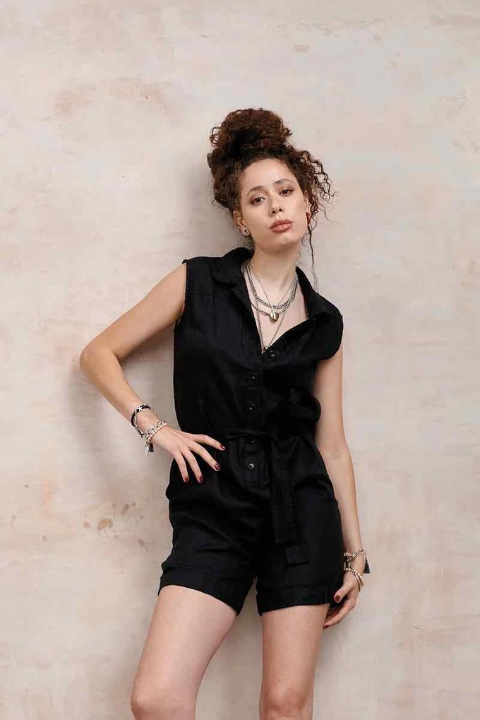 Sienna playsuit - black from Brand Mission