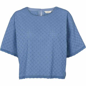 Adie crop tee - quiet harbor from Brand Mission