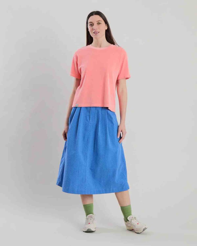 Terry t-shirt -peach from Brand Mission
