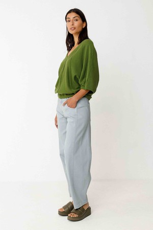 Olaia trui - dark green from Brand Mission