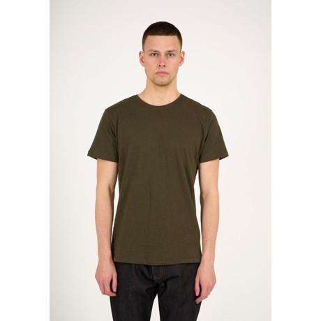 Basic t-shirt - green melange from Brand Mission