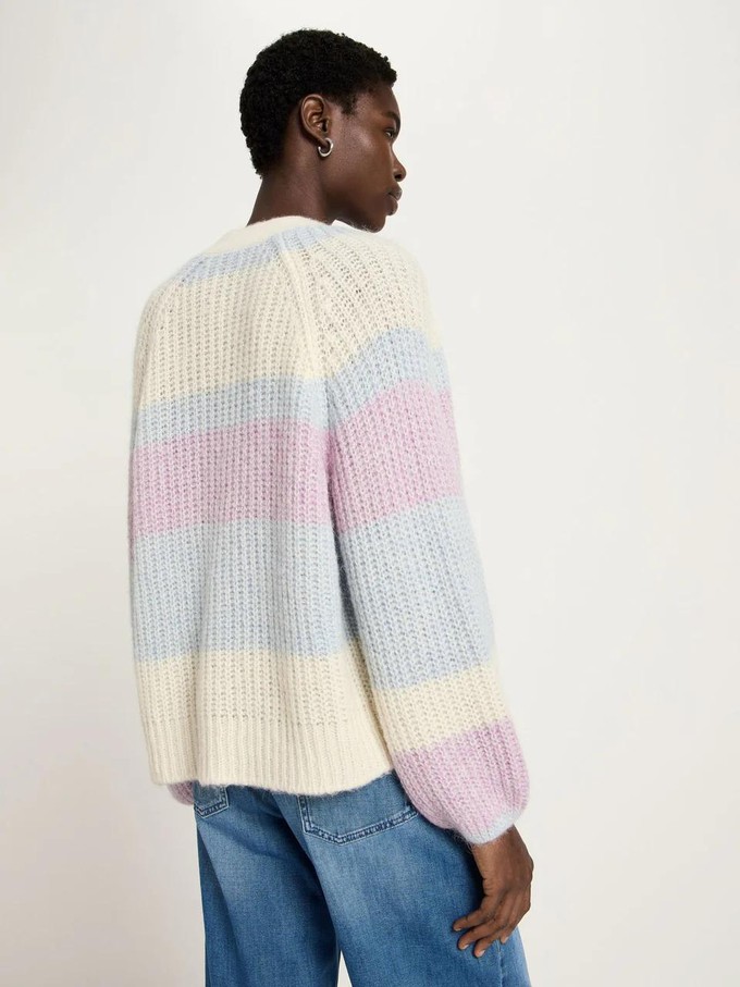 Chunky alpaca vest - multi from Brand Mission