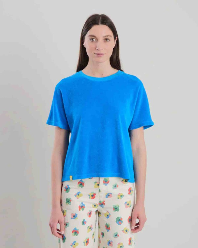 Terry t-shirt -blue from Brand Mission