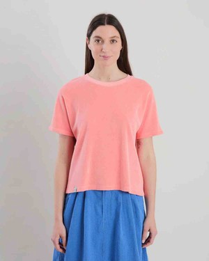Terry t-shirt -peach from Brand Mission