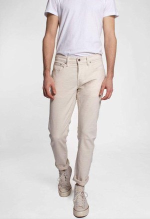 Jim jeans - undyed off white from Brand Mission