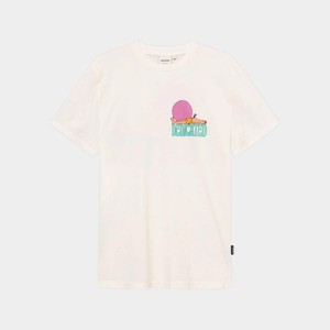 T-shirt stockholm Vacay logo   - off white from Brand Mission
