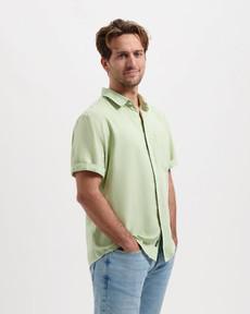 Nolan shirt - sage green via Brand Mission