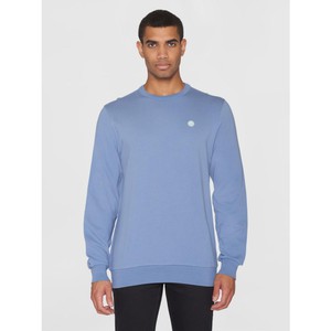 Erik badge sweater - moonlight blue from Brand Mission