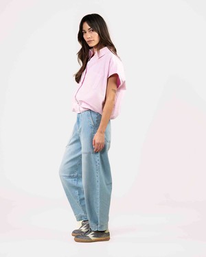 Jane barrel jeans - light blue from Brand Mission