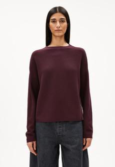 Merinaa sweater links links - dark cranberry via Brand Mission