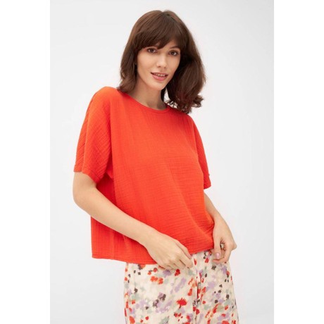 Pina top - sunset orange from Brand Mission