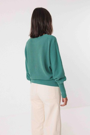 Ibar trui - sage green from Brand Mission