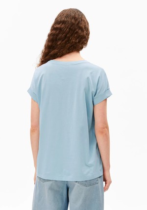 Idaara t-shirt - blue glow from Brand Mission
