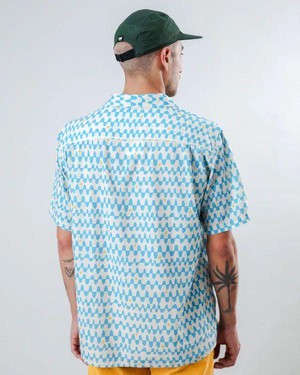 Aloha shirt Sunset - blue from Brand Mission