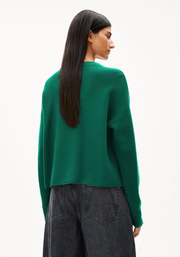 Merinaa sweater links links - emerald from Brand Mission