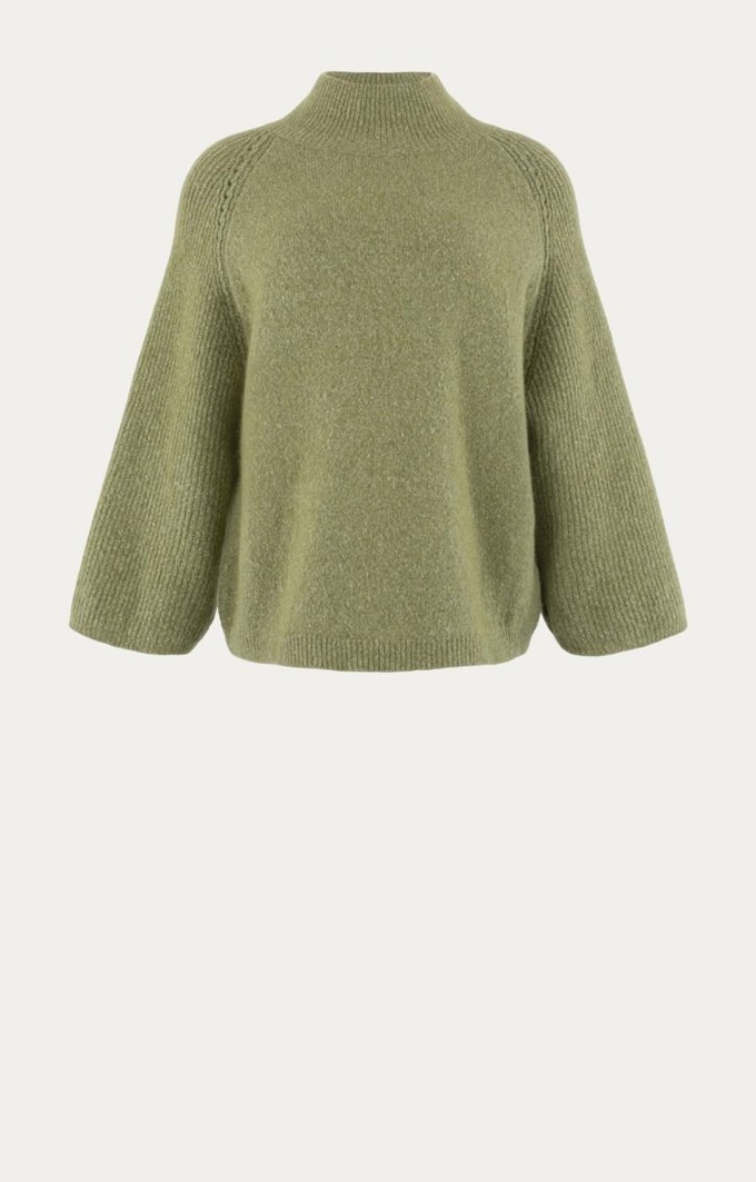 Hyla pullover - Pistache solid from Brand Mission