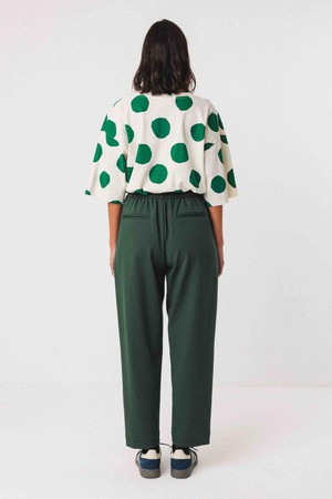Soraia broek - dark green from Brand Mission