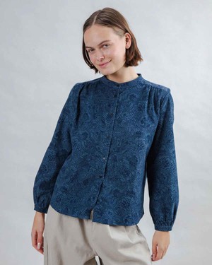 Blouse cord noodle - blue from Brand Mission