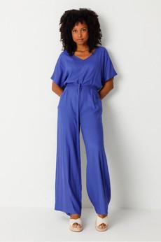Alaia Jumpsuit  - royal blue via Brand Mission