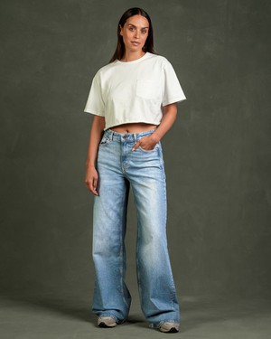 Harper wide leg jeans - Revintaged from Brand Mission
