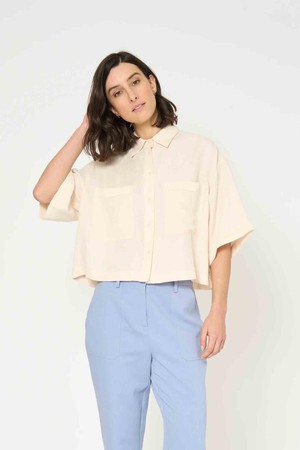 Pandour blouse - off white from Brand Mission