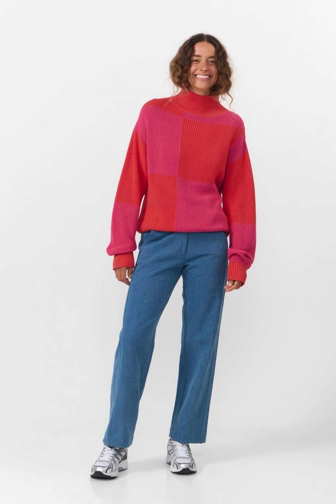 Shira trui - check red from Brand Mission