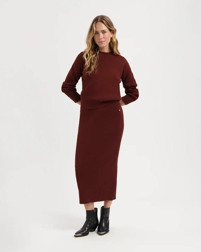 Keira skirt - brick from Brand Mission