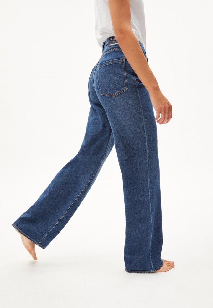 Enijaa jeans - hemp/ true mid blue from Brand Mission Enijaa jeans - hemp/ true mid blue from Brand Mission