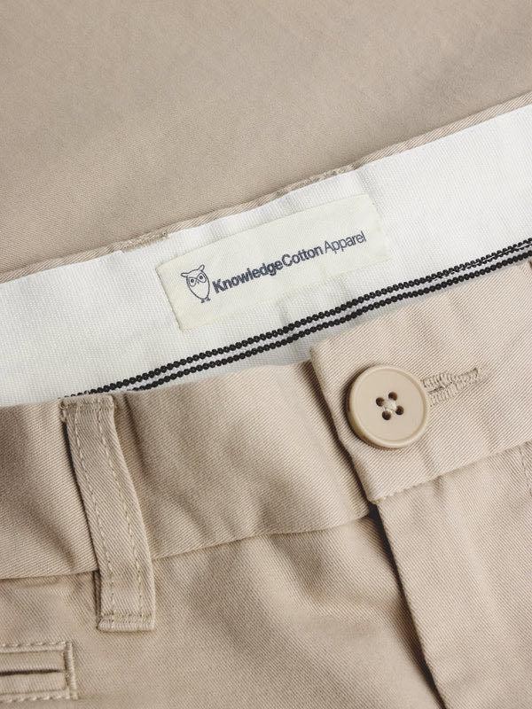 Flint twill chino - Light feather gray from Brand Mission