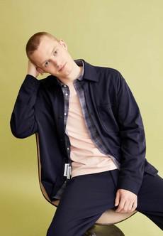 Lugaa overhemd - Night Sky via Brand Mission