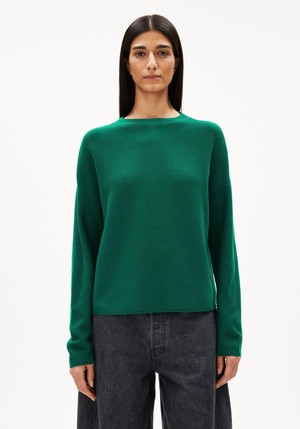 Merinaa sweater links links - emerald from Brand Mission