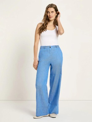 Marlene pantalon - lapis creme from Brand Mission