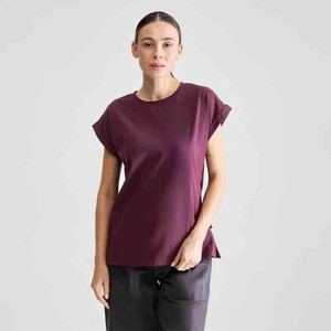 Visby base t-shirt - fig red from Brand Mission