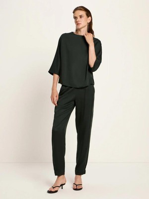 Top 3/4 mouw tencel - forest from Brand Mission