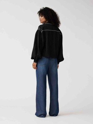 Eva blouse - zwart from Brand Mission